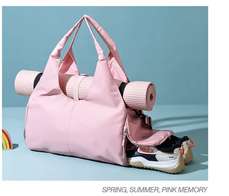 Blue Lightweight One-Shoulder Travel Bag — feature 19