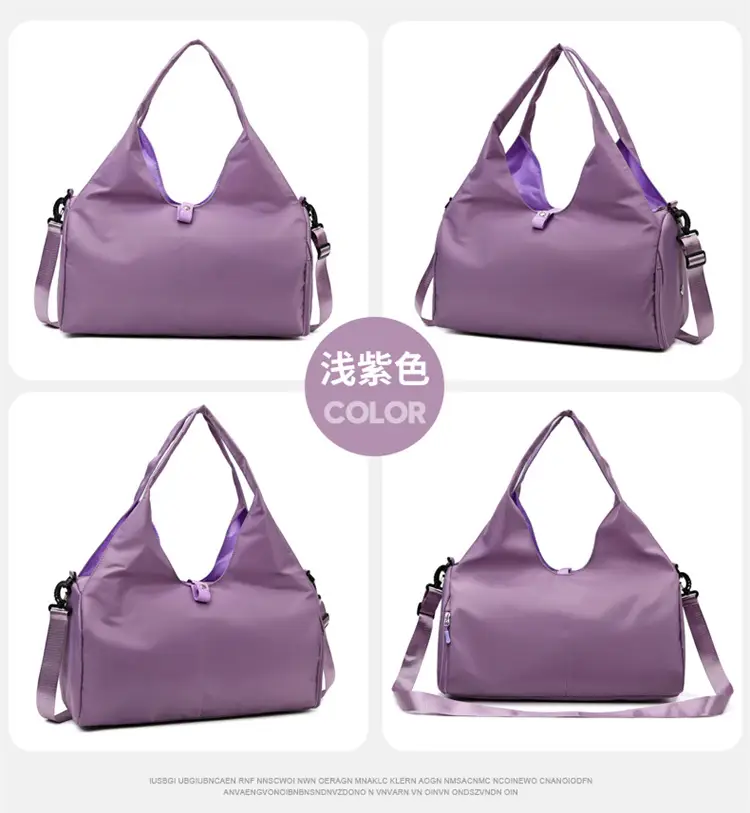Blue Lightweight One-Shoulder Travel Bag — feature 29