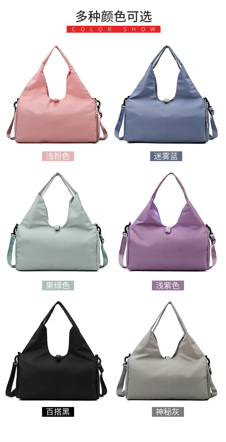 Blue Lightweight One-Shoulder Travel Bag — feature 3