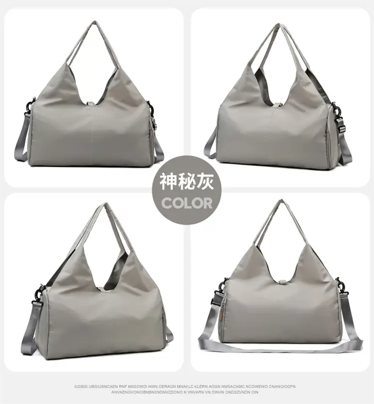 Blue Lightweight One-Shoulder Travel Bag — feature 31
