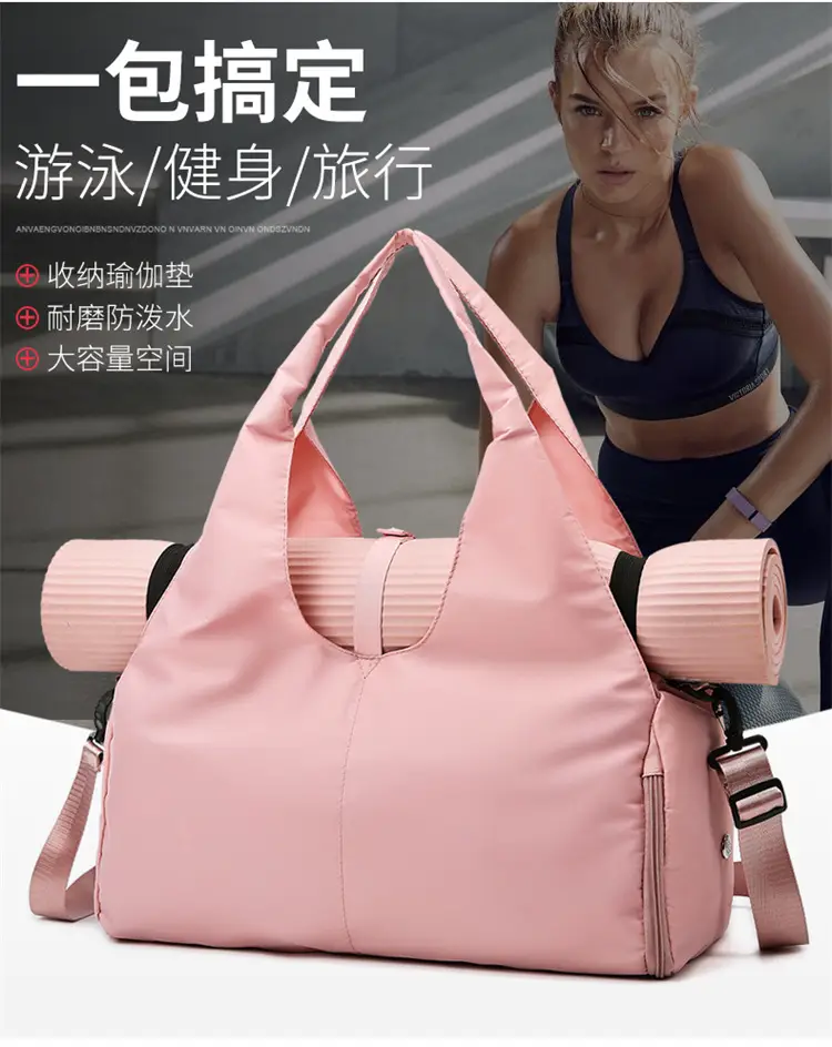 Blue Lightweight One-Shoulder Travel Bag — feature 5