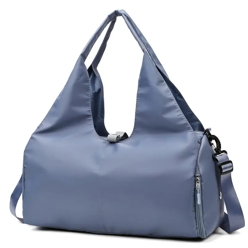 Blue Lightweight One-Shoulder Travel Bag - Image 2