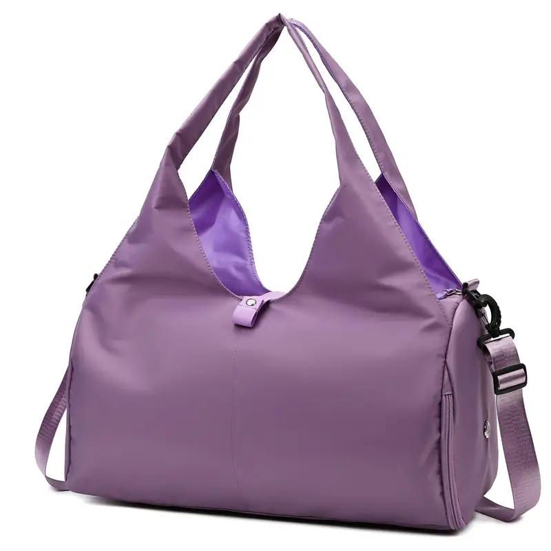 Blue Lightweight One-Shoulder Travel Bag - Image 4