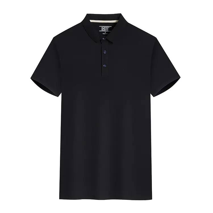 Men Ice Silk Polo Shirt Quick Dry Lapel - Image 8