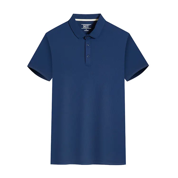 Men Ice Silk Polo Shirt Quick Dry Lapel - Image 10