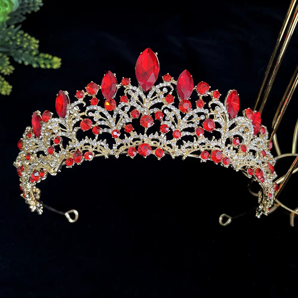 Luxury Rhinestone Headband for Bridal & Birthday Wear - Image 7