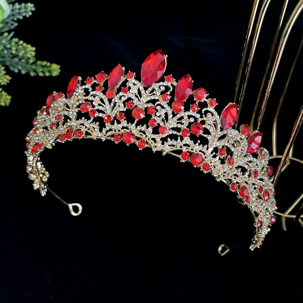 Luxury Rhinestone Headband for Bridal & Birthday Wear - Image 8