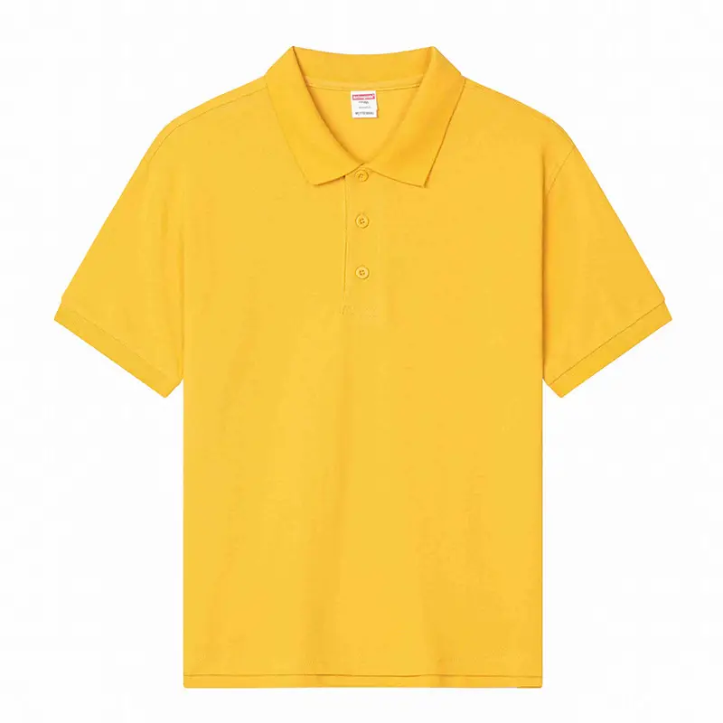 Men Green Polo Shirt Loose Fit Lapel Short Sleeve - Image 13