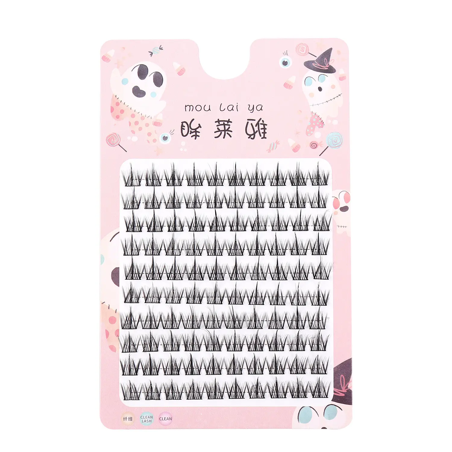 Lazy Trilogue False Eyelashes Natural Hard Stem Large Capacity - Image 15