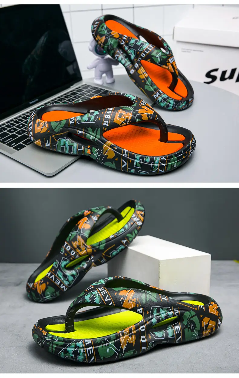 Men's 2026 Summer Large Flip-Flops with Thick Sole — feature 15