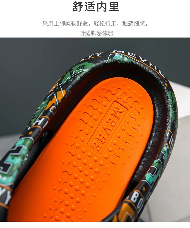 Men's 2026 Summer Large Flip-Flops with Thick Sole — feature 5