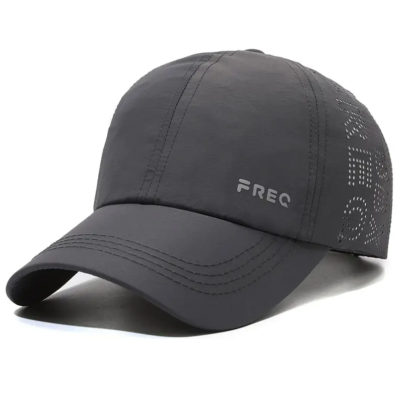 Men Sun Protective Duckbill Cap Black Grey Beige White - Image 6