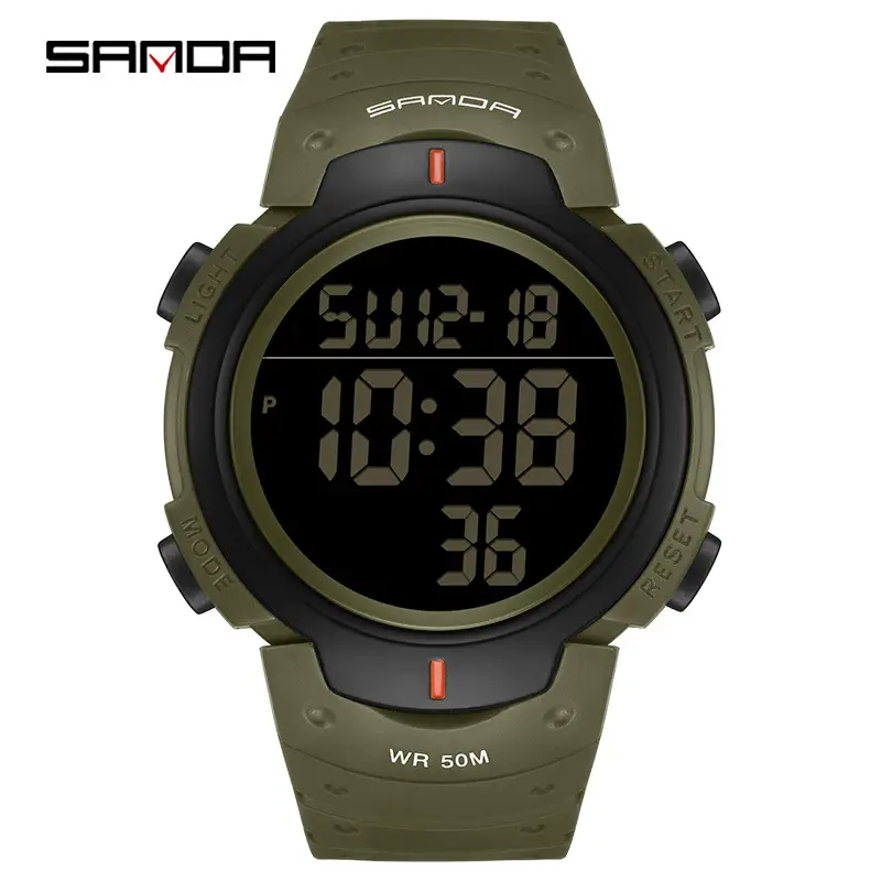 Men's Waterproof Digital Watch 10:39 Display - Image 3