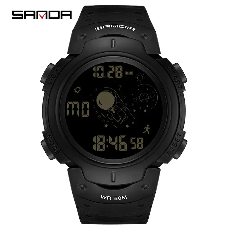 Men's Waterproof Digital Watch 10:39 Display - Image 5