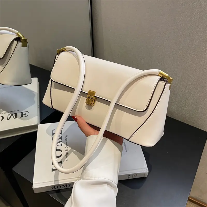 White French Style Shoulder Bag for Women - Image 7