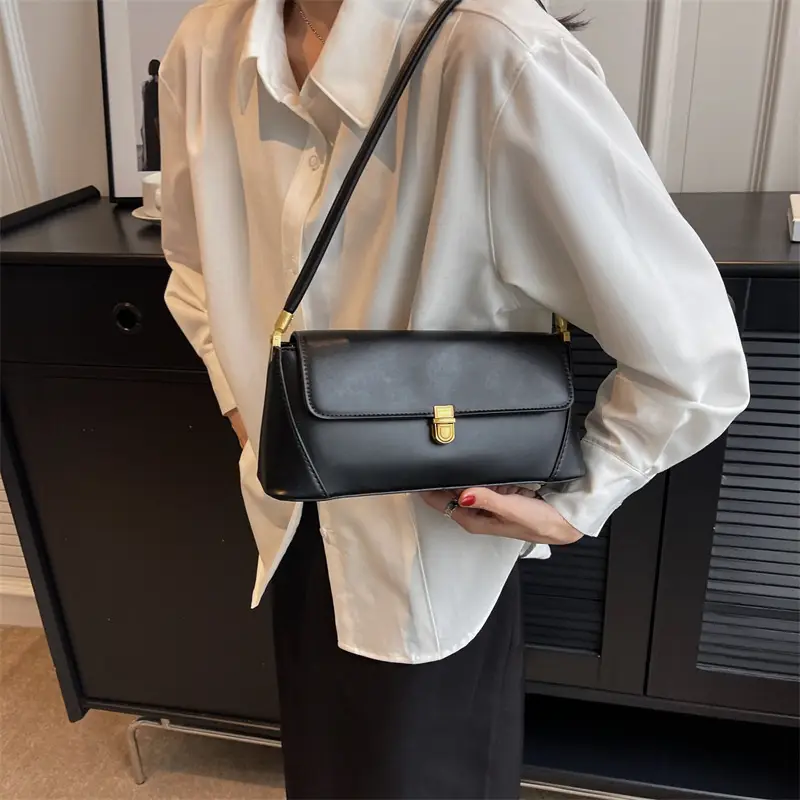 White French Style Shoulder Bag for Women - Image 9