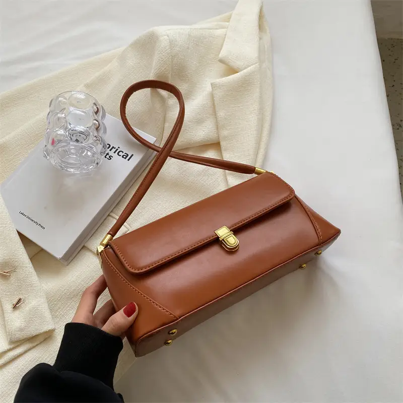 White French Style Shoulder Bag for Women - Image 3