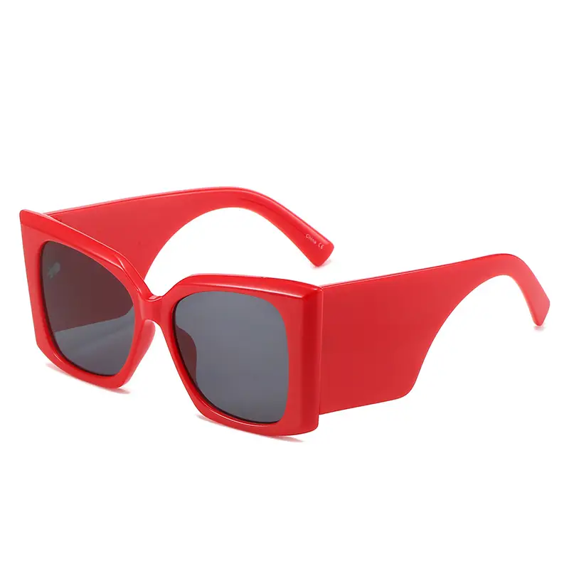 Women Camo Sunglasses Wide Leg Large Frame European American Style - Image 12