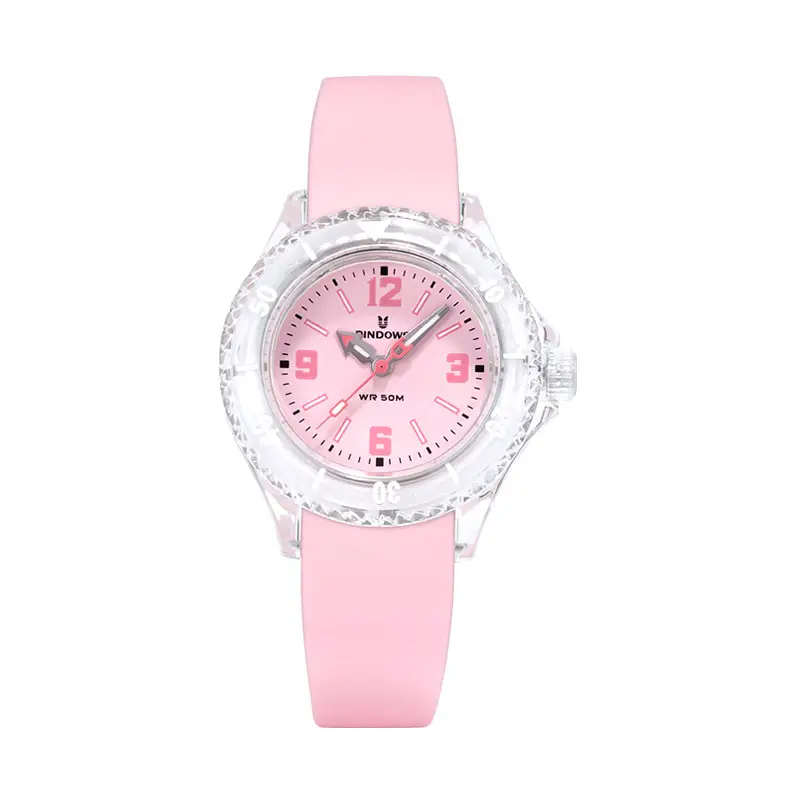 Pink Crystal Strap Women's Quartz Watch - Image 6