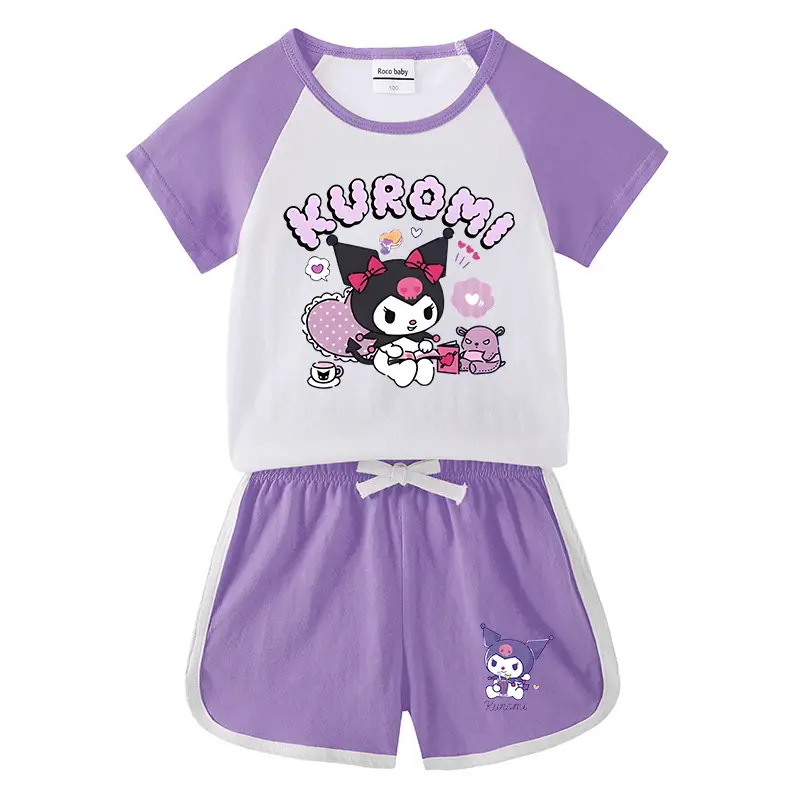 2023 Kids Summer T-Shirt Red White Kurayomi Design - Image 8