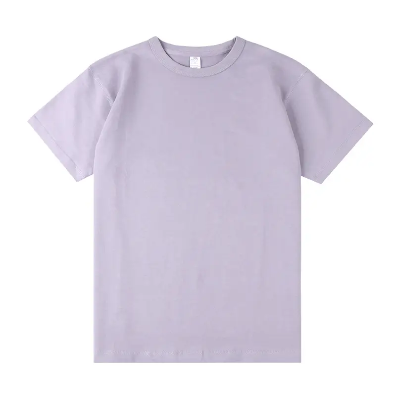 300g Xinjiang Cotton Grey T-Shirt Short Sleeve - Image 13