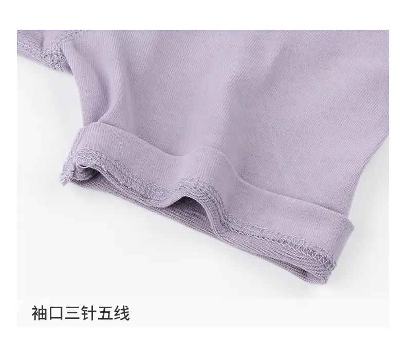 300g Xinjiang Cotton Grey T-Shirt Short Sleeve — feature 15