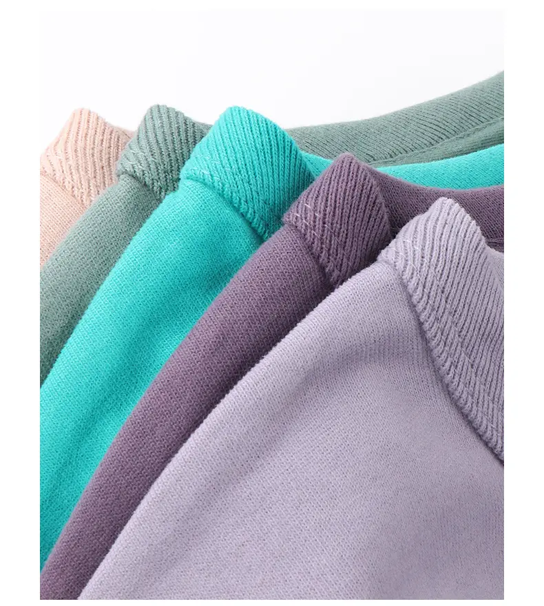300g Xinjiang Cotton Grey T-Shirt Short Sleeve — feature 3