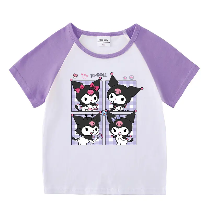 2023 Kids Purple Owl Shorts Set - Image 17