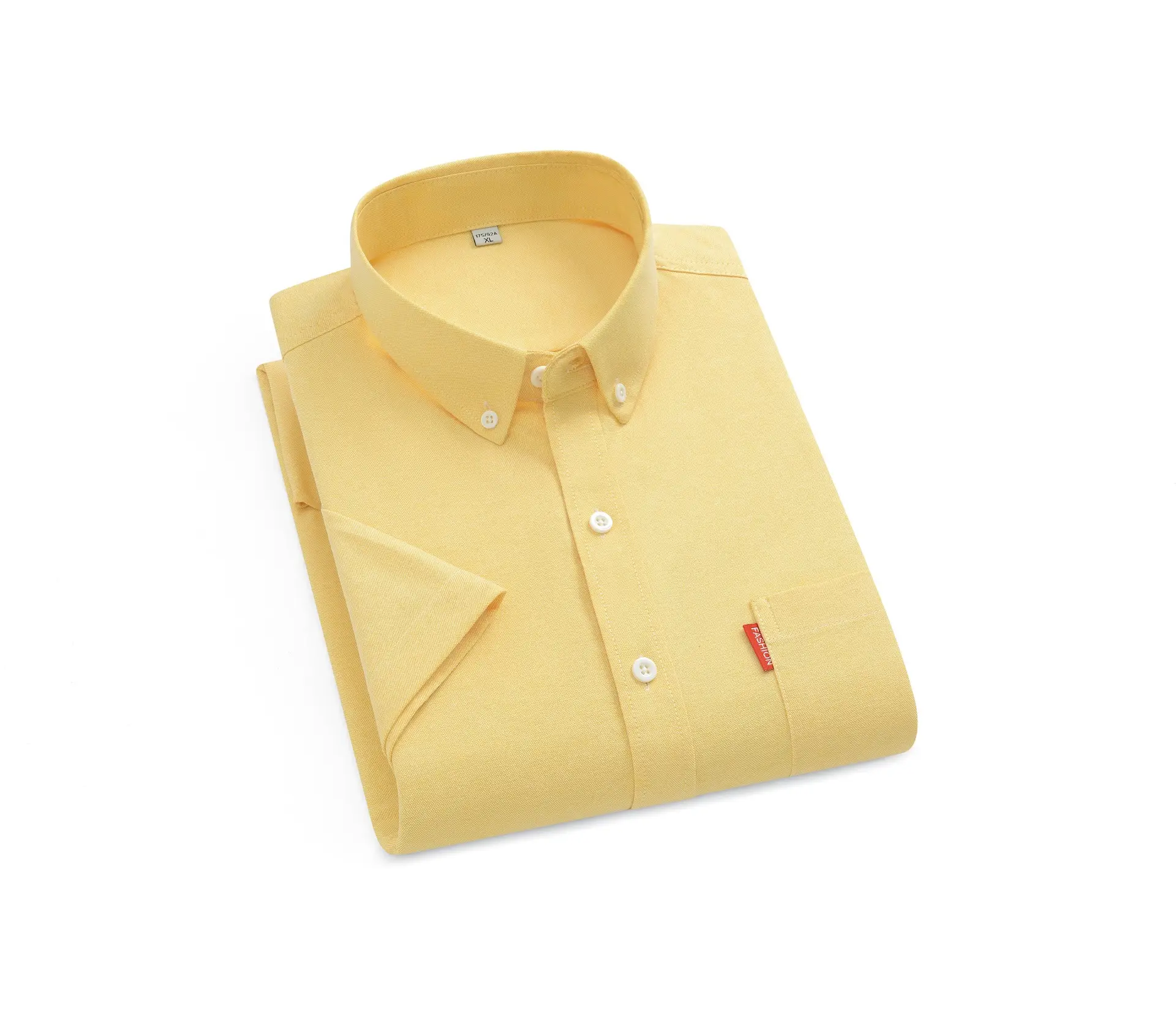 Men's Light Blue Oxford Shirt 2025 All Cotton Oxford Spinning - Image 5