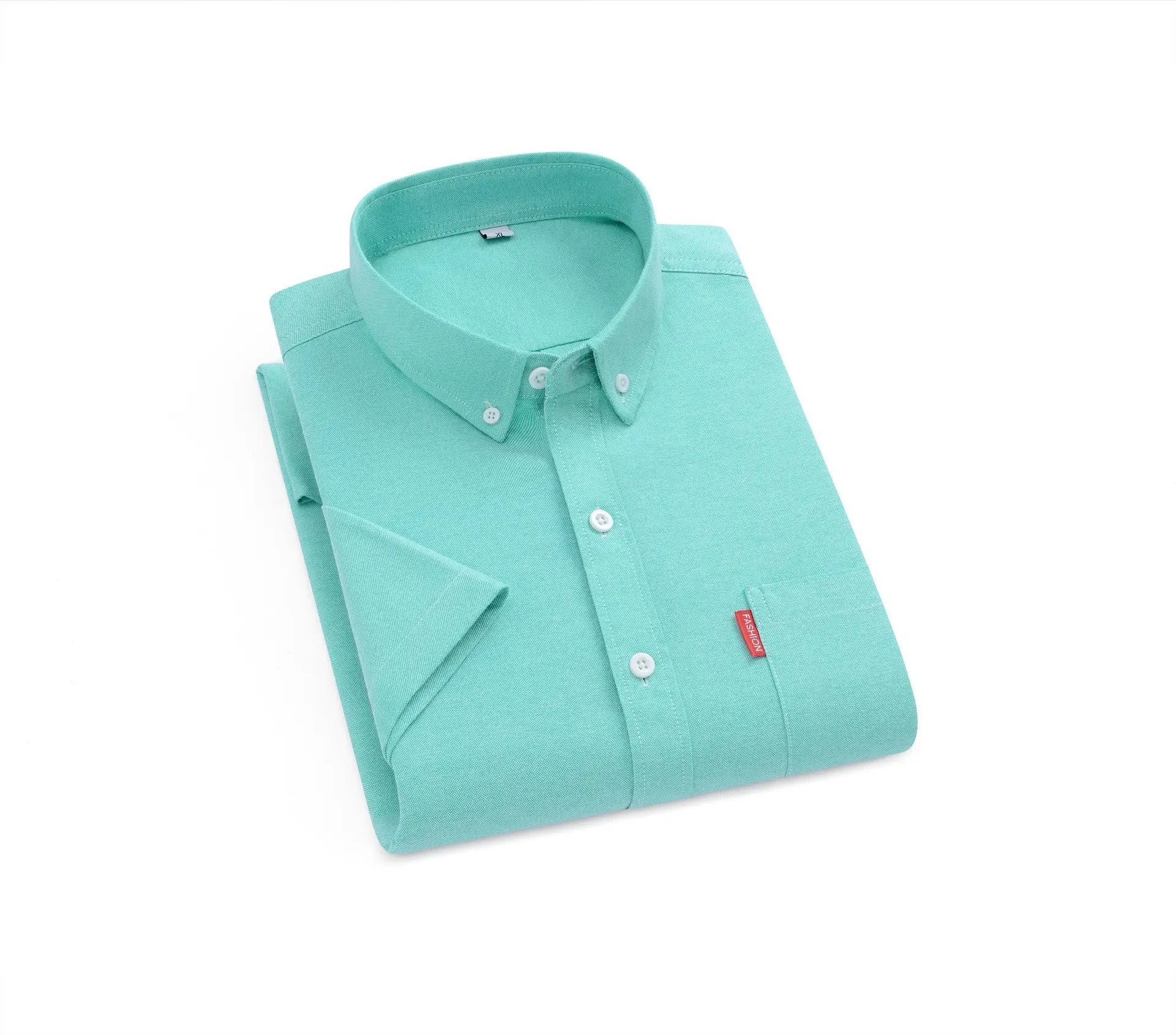 Men's Light Blue Oxford Shirt 2025 All Cotton Oxford Spinning - Image 6