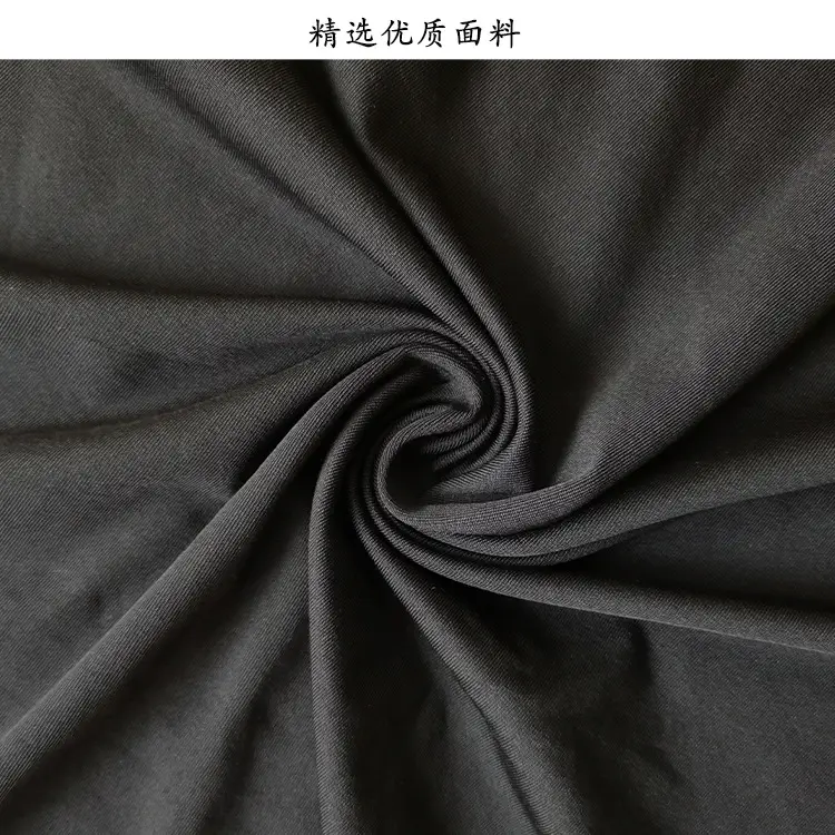 2025 Women's Hip Pleated Skirt Peach Black High Waist — feature 3