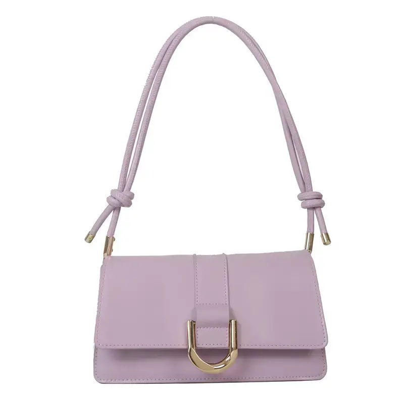 Women's 1-Shoulder Underarm Bag White Satchel Style