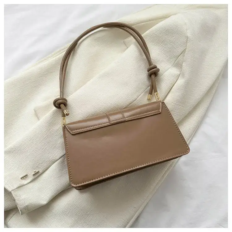 Women's 1-Shoulder Underarm Bag White Satchel Style — feature 12