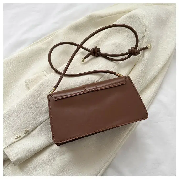 Women's 1-Shoulder Underarm Bag White Satchel Style — feature 14