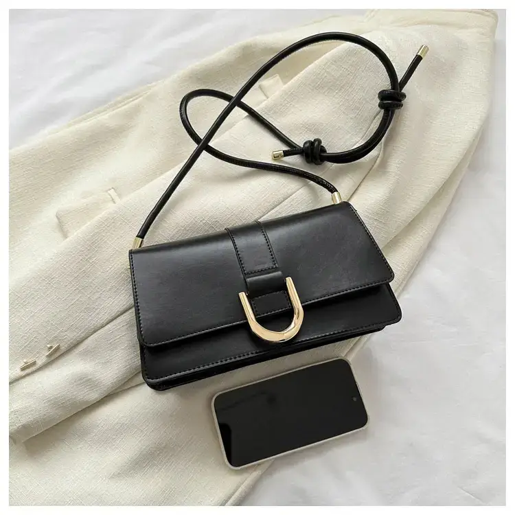 Women's 1-Shoulder Underarm Bag White Satchel Style — feature 15