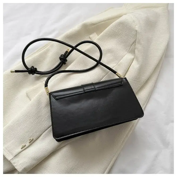 Women's 1-Shoulder Underarm Bag White Satchel Style — feature 16
