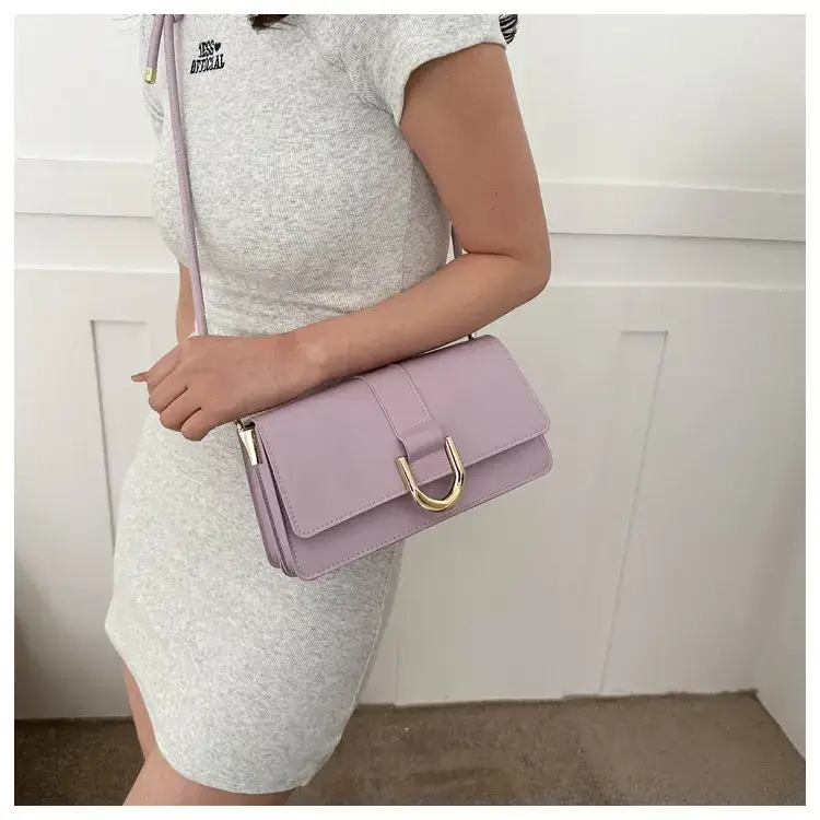 Women's 1-Shoulder Underarm Bag White Satchel Style — feature 23