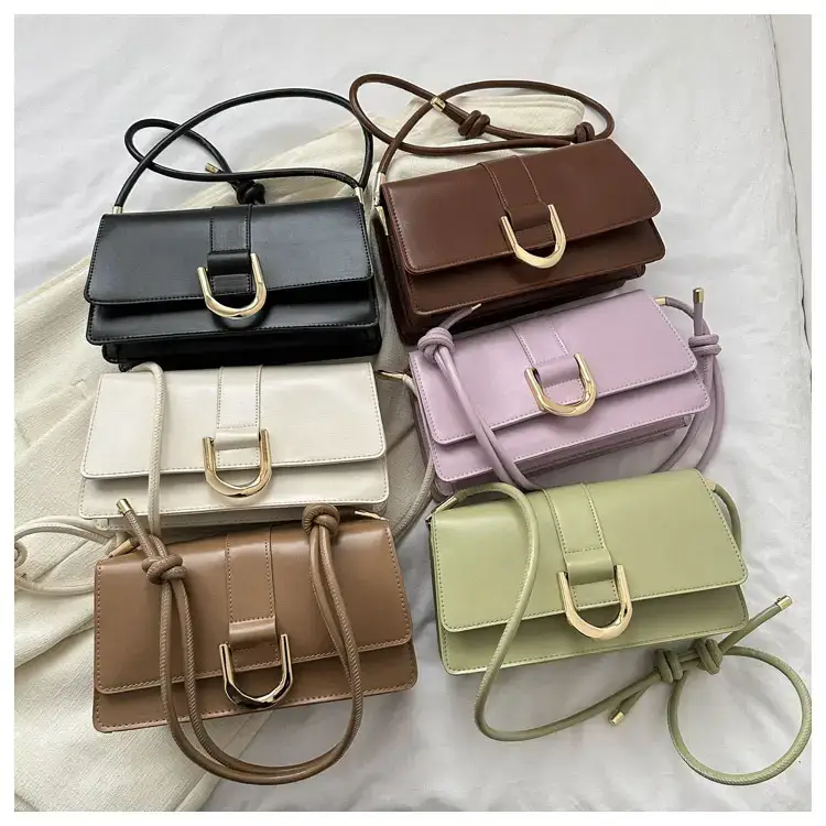 Women's 1-Shoulder Underarm Bag White Satchel Style — feature 31