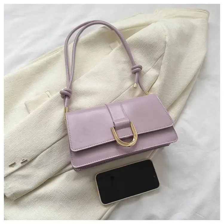 Women's 1-Shoulder Underarm Bag White Satchel Style — feature 9