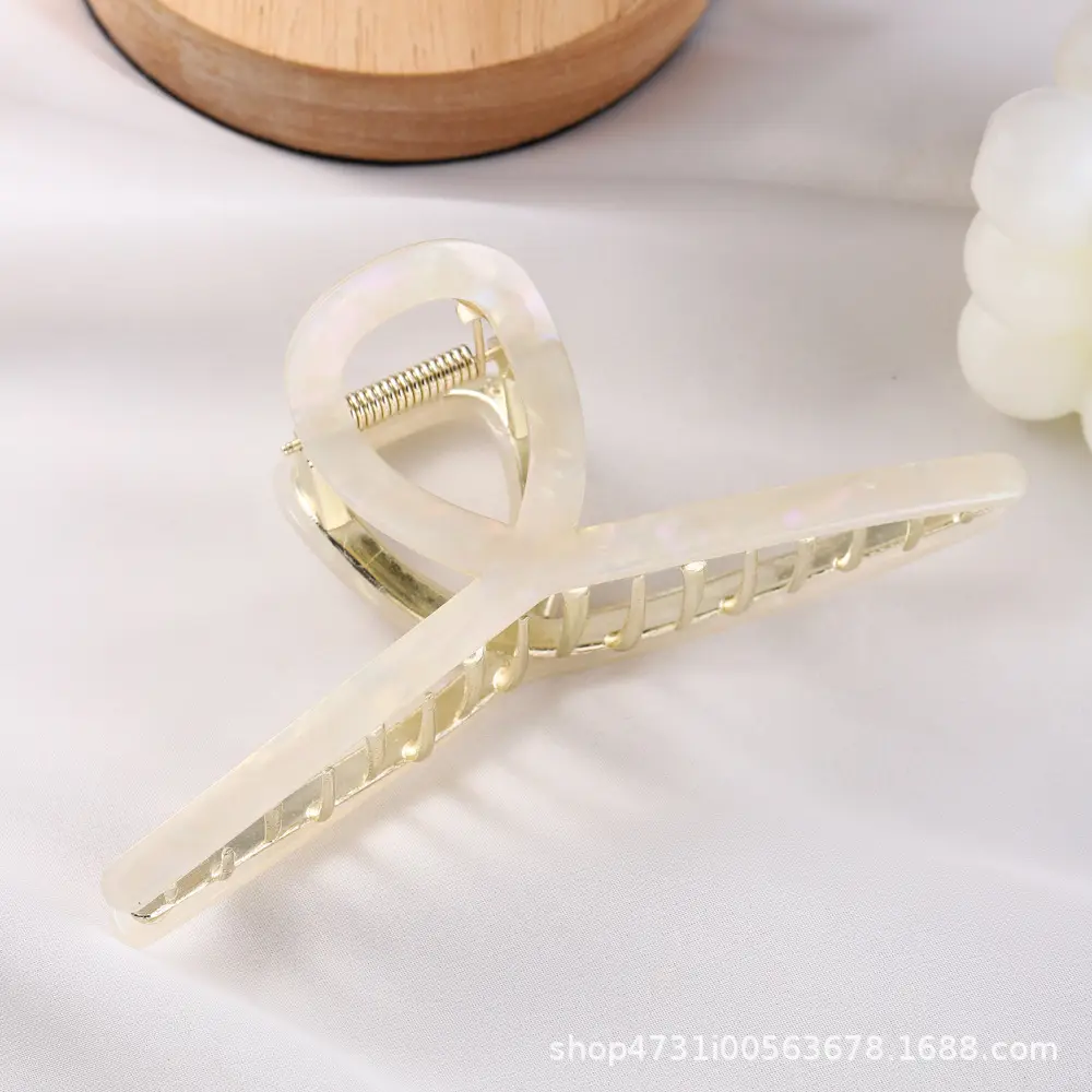 Korean Acetic Acid Hair Clip Bow Light Luxury — feature 12