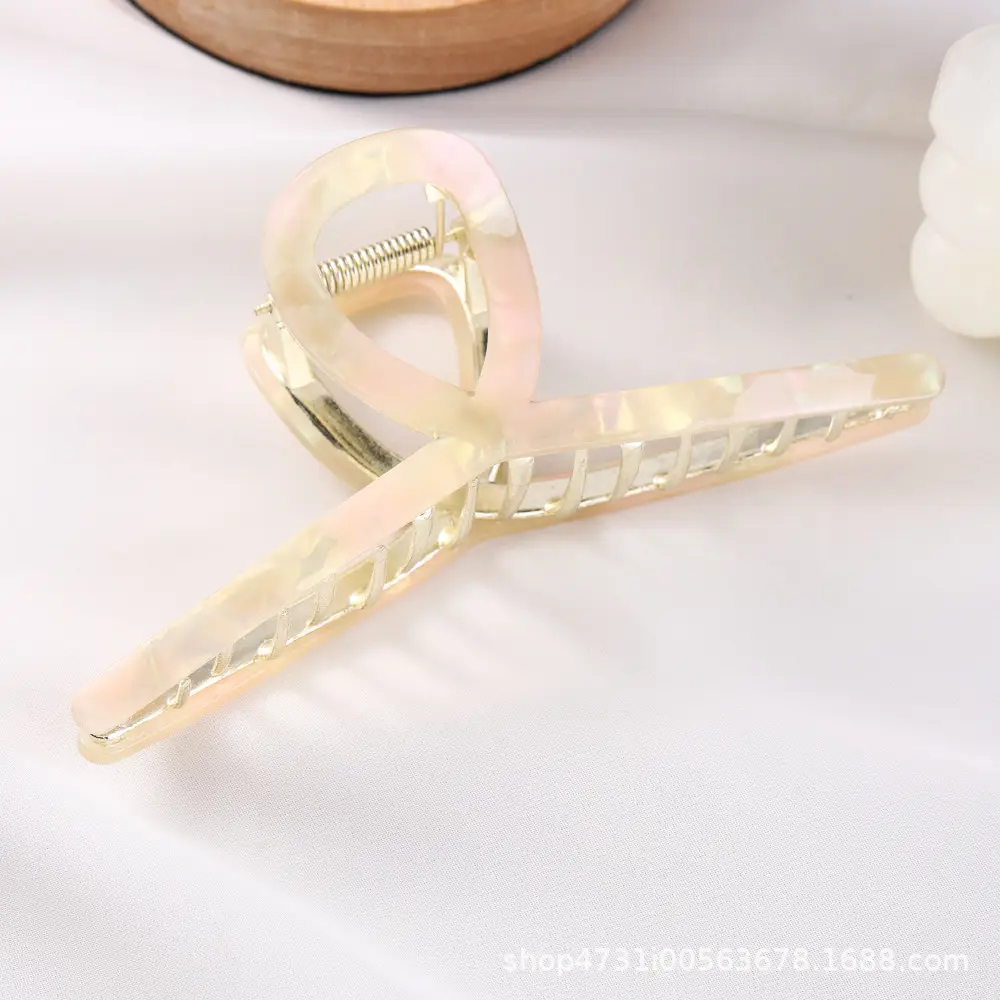 Korean Acetic Acid Hair Clip Bow Light Luxury — feature 5