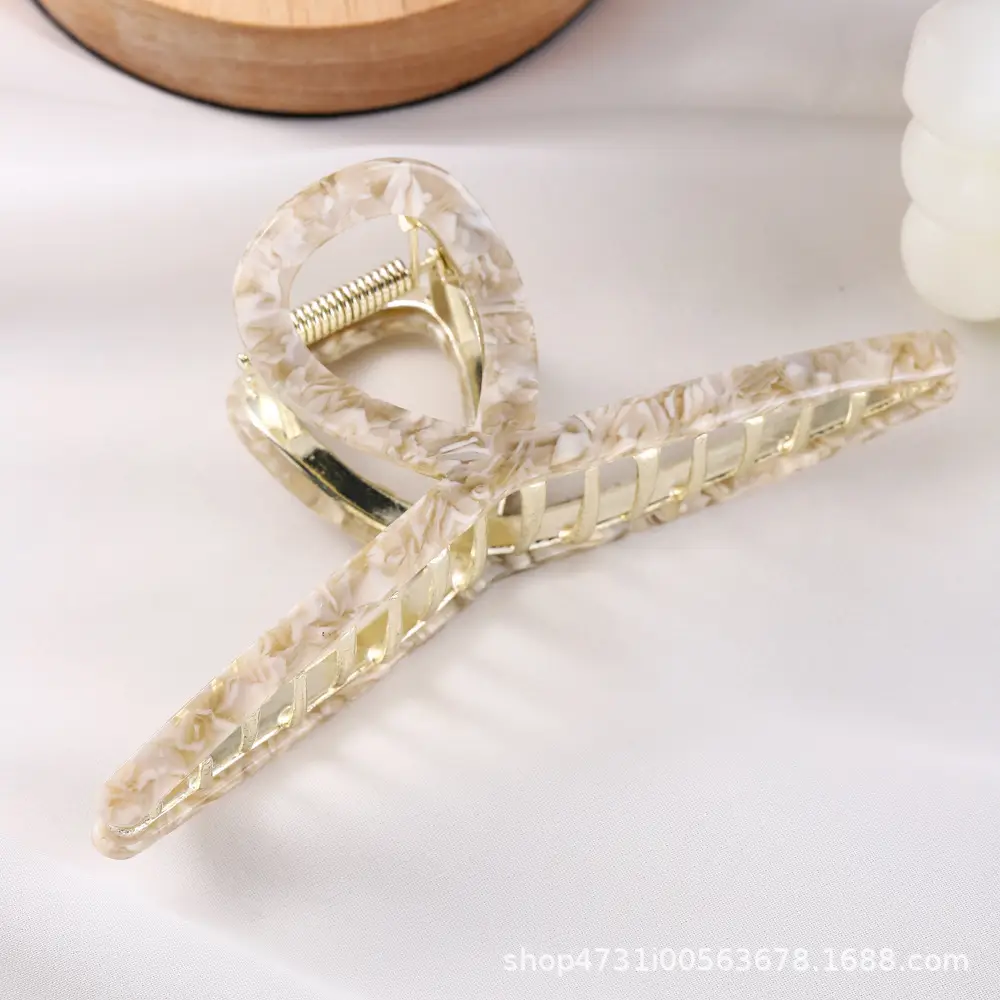 Korean Acetic Acid Hair Clip Bow Light Luxury — feature 8