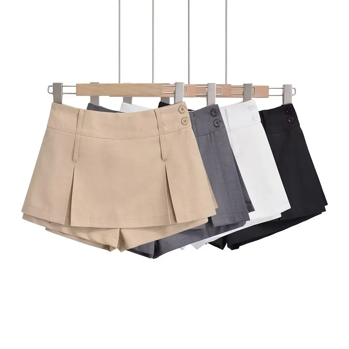 European American Style Summer Pleated Skirt Suit - Image 5