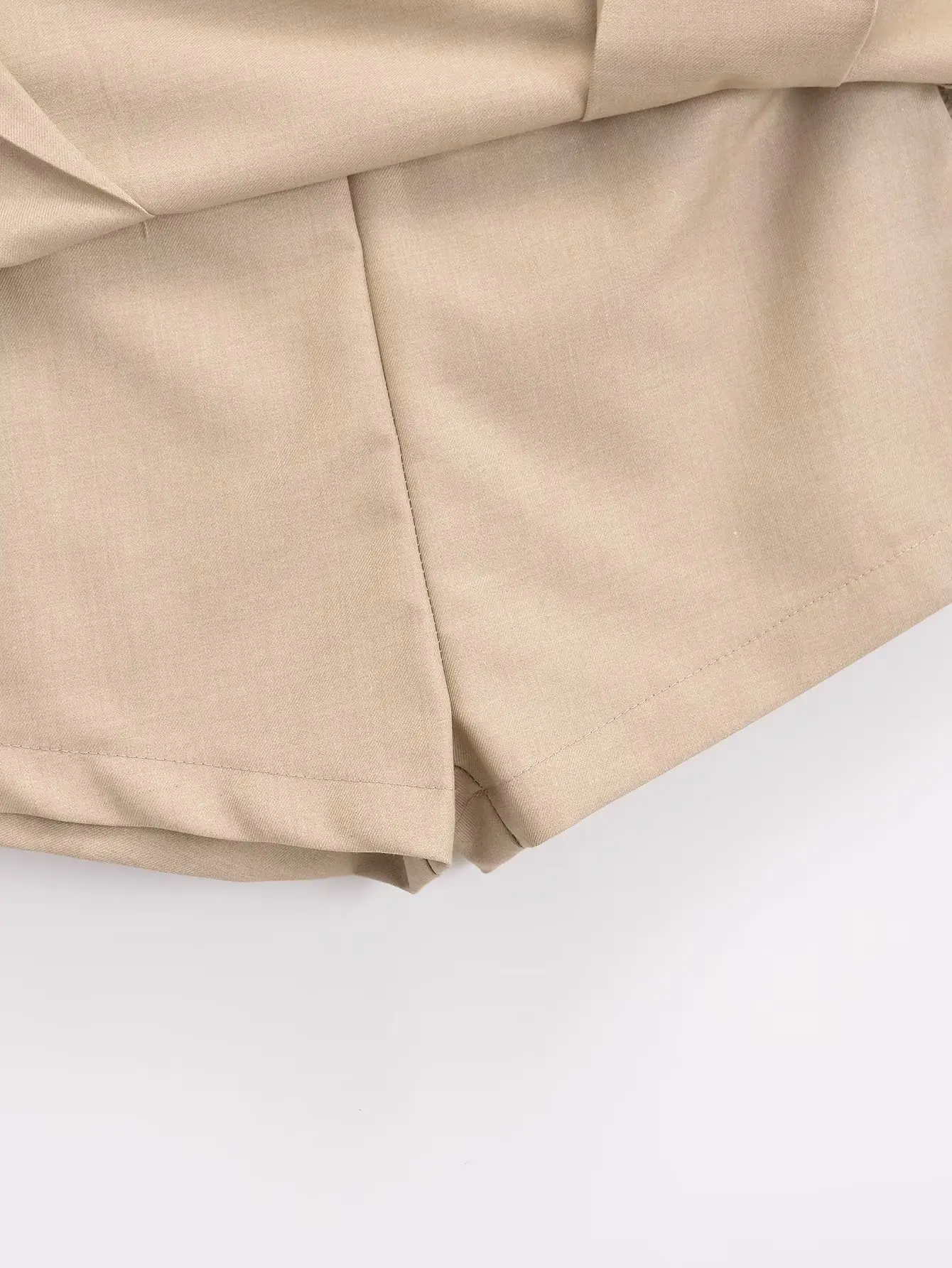 European American Style Summer Pleated Skirt Suit — feature 13