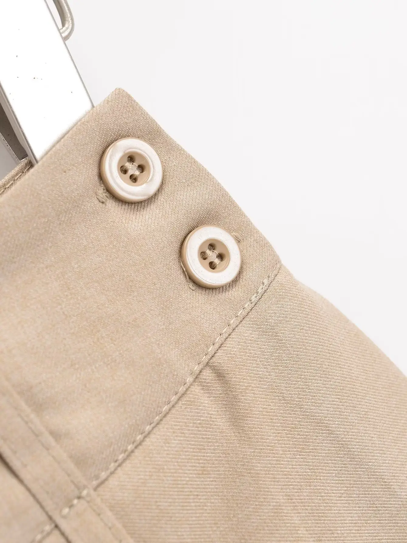 European American Style Summer Pleated Skirt Suit — feature 14