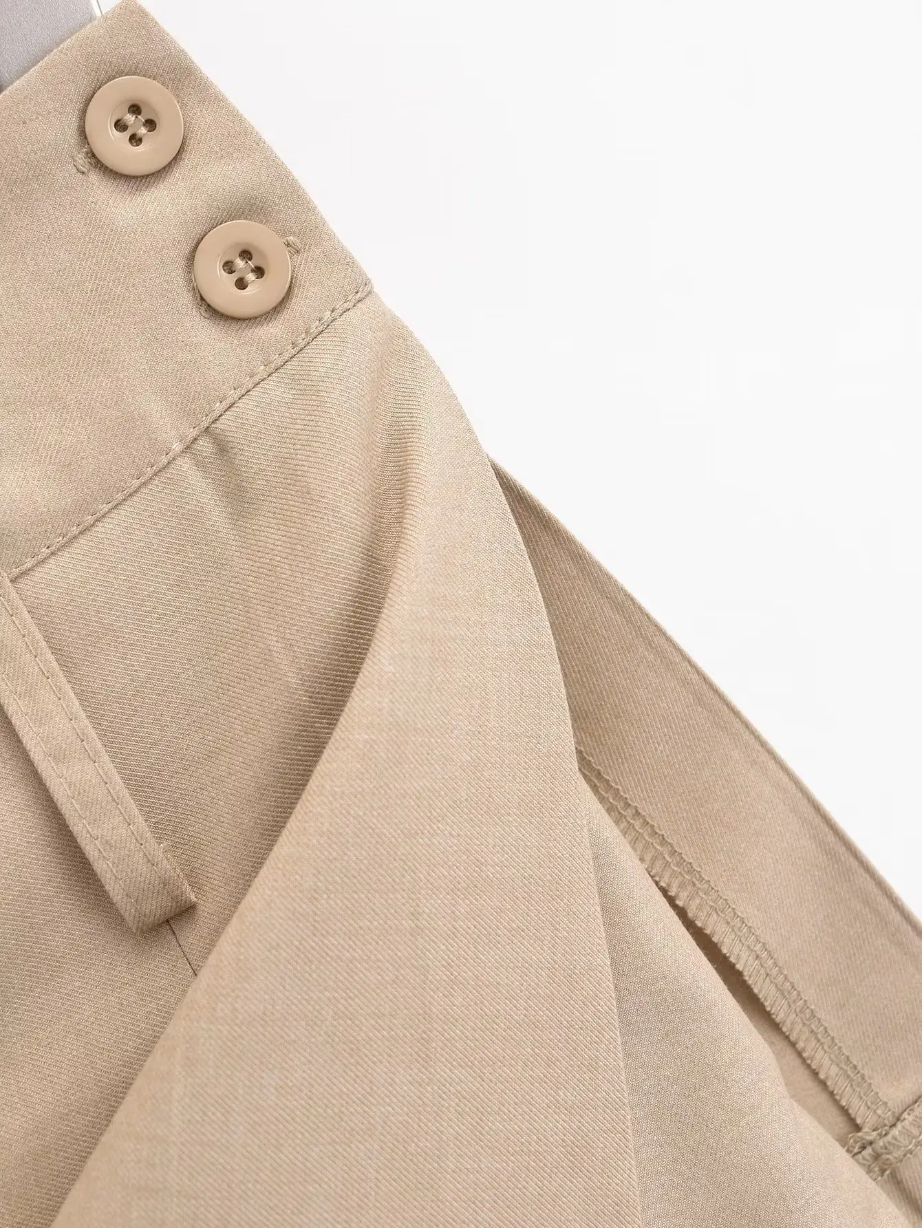 European American Style Summer Pleated Skirt Suit — feature 15