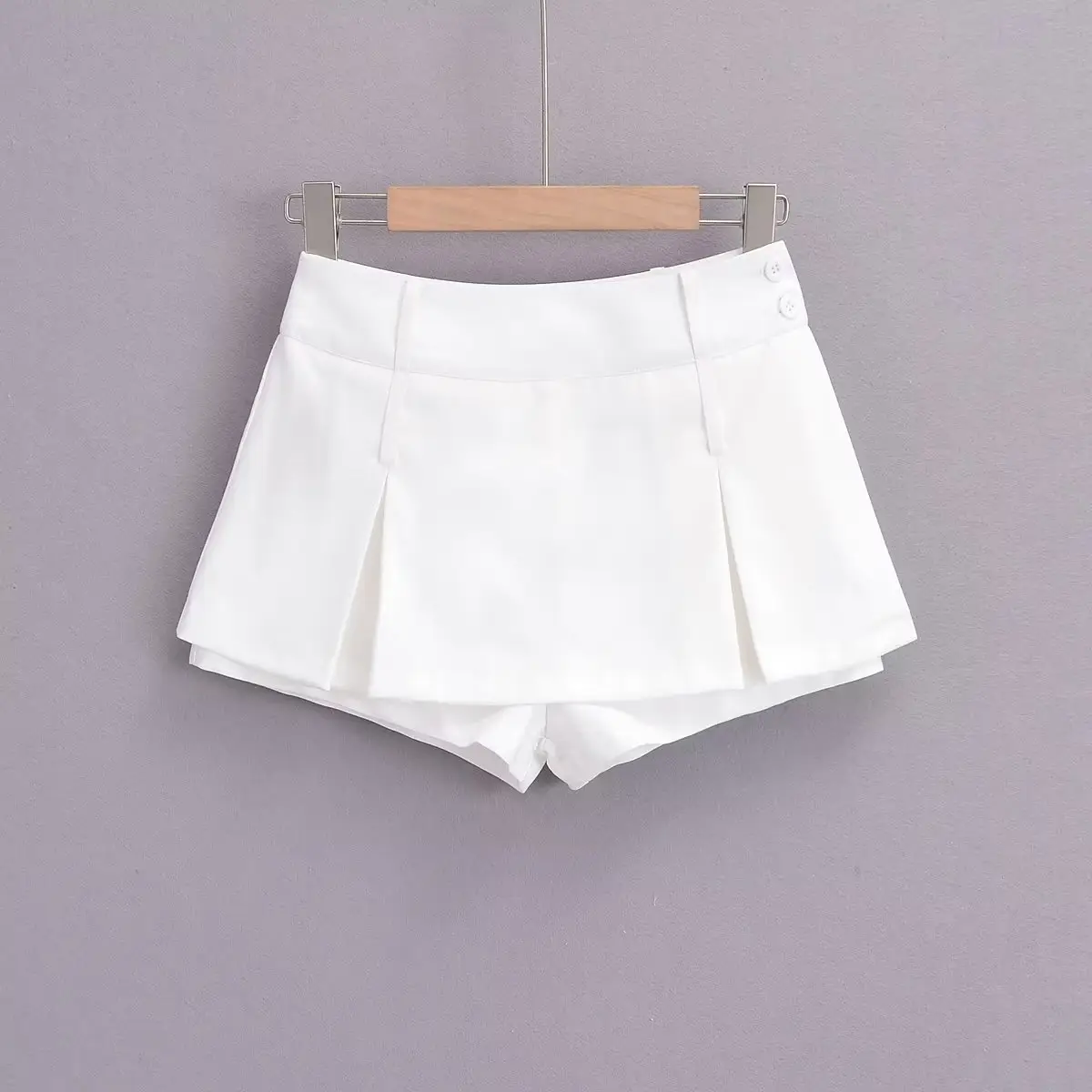 European American Style Summer Pleated Skirt Suit - Image 2