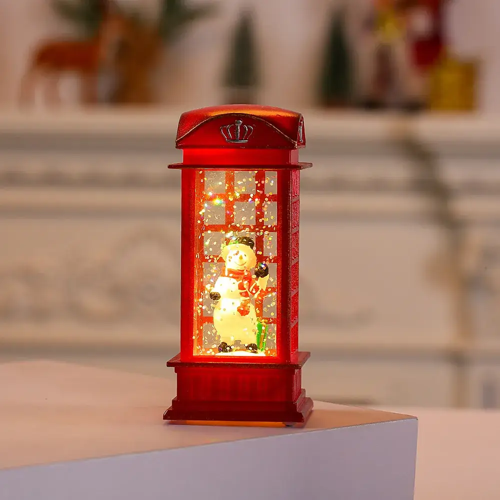 Christmas Wind Lamp Telephone Hall Decorative Lantern - Image 2