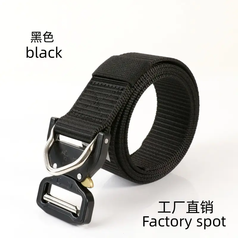 Tactical Buckle Tactical Waistband Belt for Men