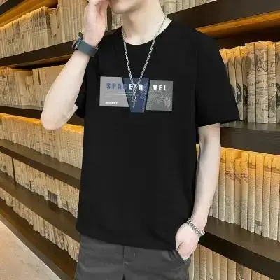 Men's Blue N Logo Short Sleeve T-Shirt - Image 18